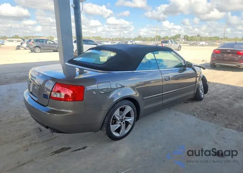 2005 Audi A4 1.8 Cabriolet from USA, damaged, VIN WAUAC48H75K020638